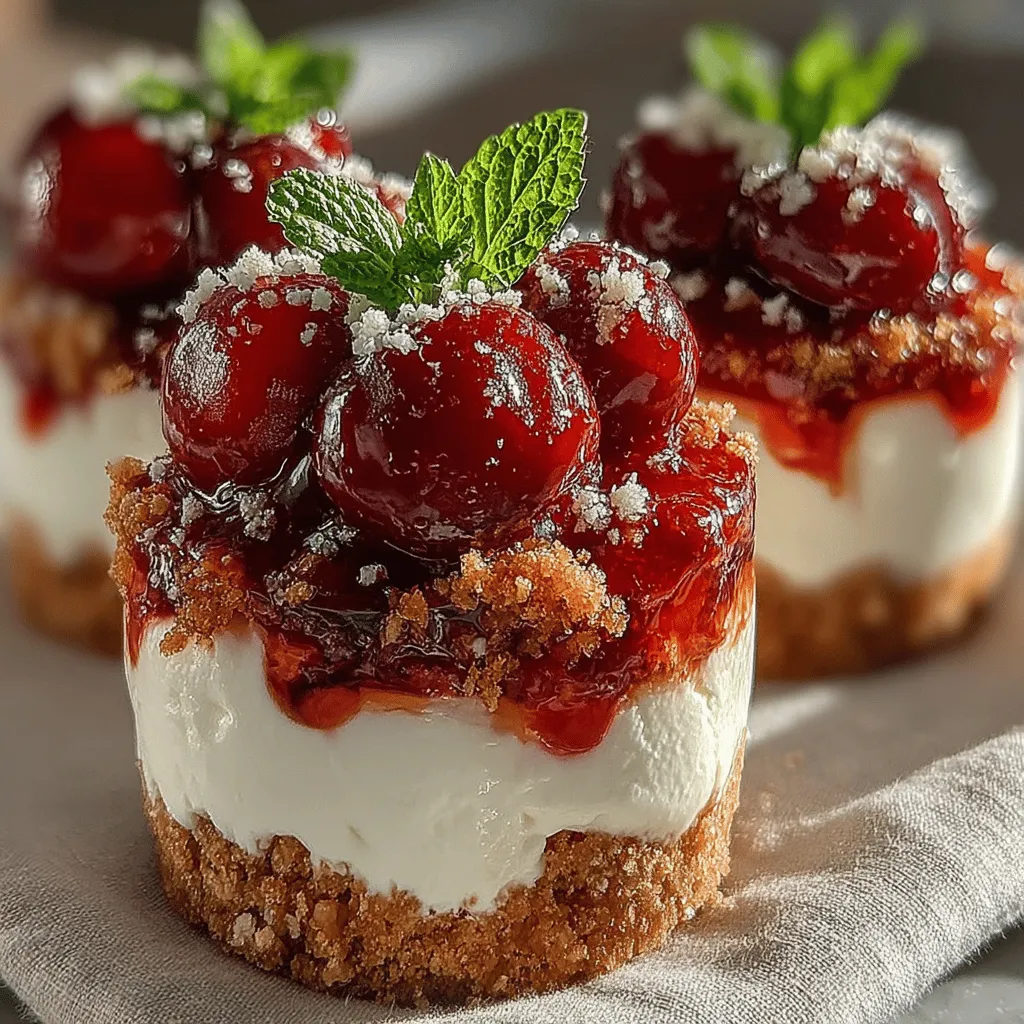 In the world of desserts, few treats can rival the refreshing and indulgent experience of a parfait. These layered delights not only offer visual appeal but also an enticing combination of flavors and textures that make each bite a unique experience. Among the myriad of parfait recipes, Delightful Cherry Bliss Parfaits hold a special place, celebrated for their vibrant presentation and the harmonious blend of seasonal cherries, creamy layers, and the nostalgic crunch of graham crackers. With their delectable taste and inviting aesthetic, these parfaits are perfect for a variety of occasions—be it a family gathering, a romantic dinner, or simply a well-deserved moment of self-indulgence.
