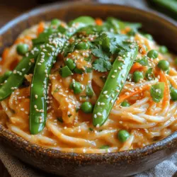 Creamy Peanut Sesame Noodles: A Culinary Delight