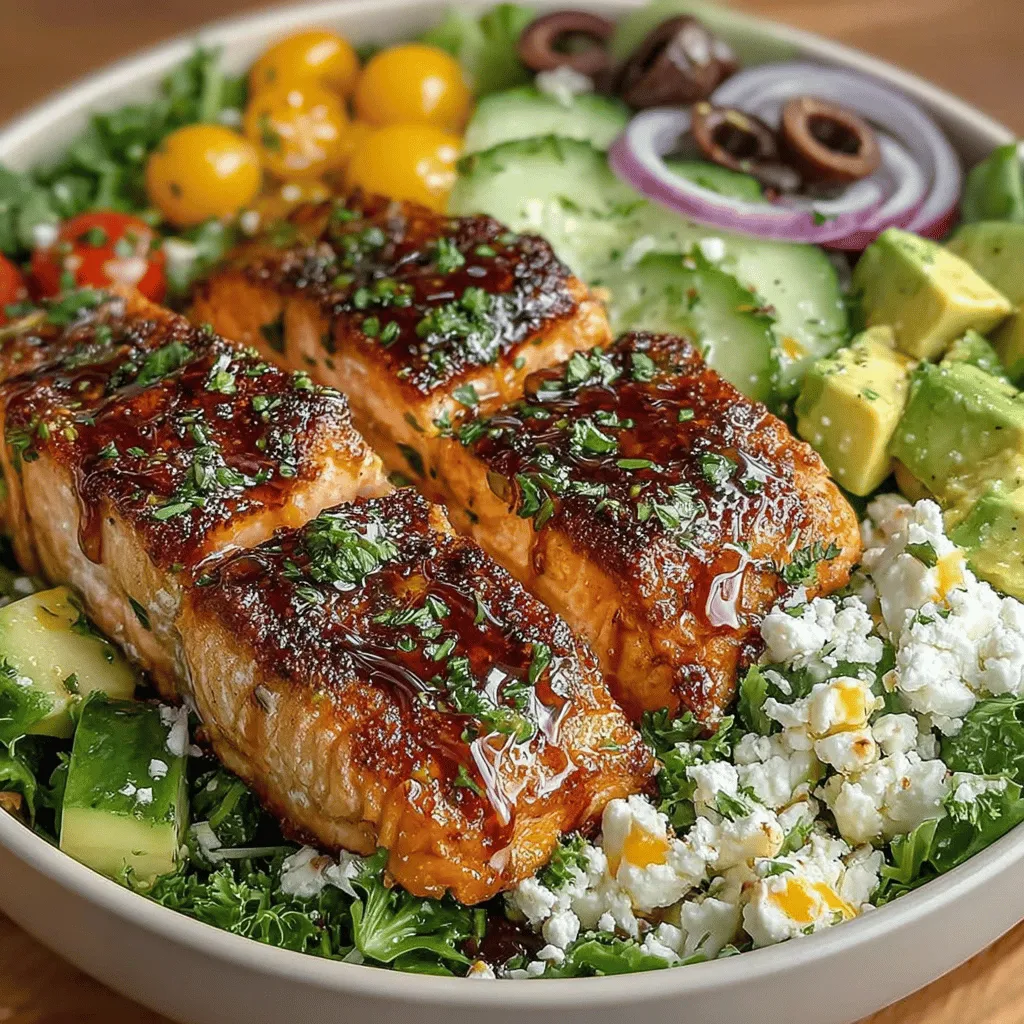 In the realm of healthy eating, few dishes can compete with the vibrant flavors and nutritional benefits of a well-crafted salad. Today, we explore the Zesty Lemon & Salmon Salad Bowl—a delightful blend of fresh greens, succulent salmon, and a zesty dressing that will tantalize your taste buds. This dish is not only a feast for the palate but also a powerhouse of nutrition, making it an ideal choice for those seeking to maintain a balanced diet without sacrificing flavor. As we delve deeper into this recipe, you will discover the myriad health benefits it offers, the preparation methods that bring it to life, and the perfect occasions to enjoy this refreshing dish.