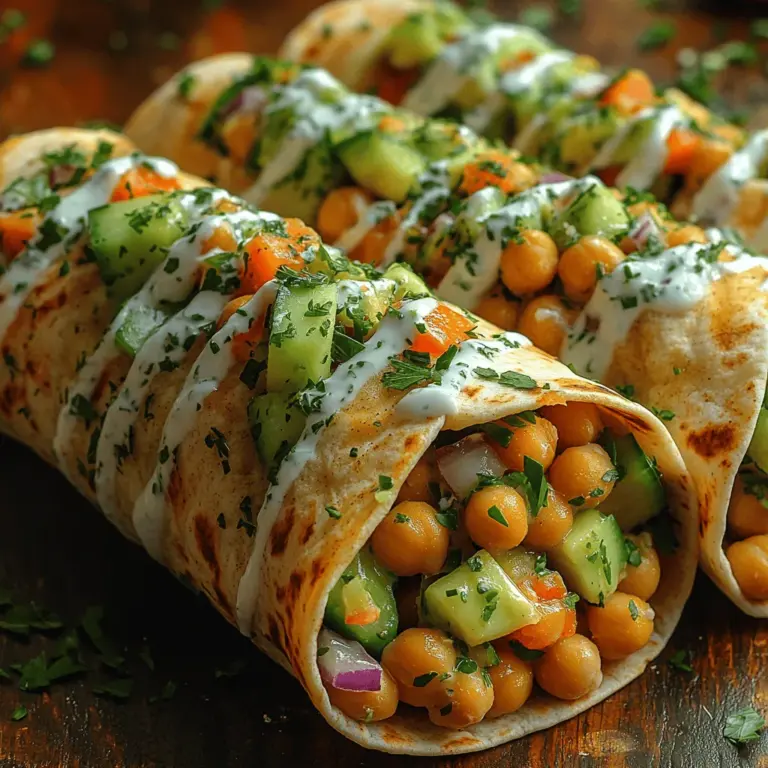 In recent years, plant-based recipes have surged in popularity, reflecting a growing interest in healthier lifestyles and sustainable eating practices. As more people seek to incorporate more vegetables and legumes into their diets, chickpeas have emerged as a star ingredient. Versatile, nutritious, and satisfying, they serve as the foundation for countless dishes, including the delightful Chickpea Delight Wraps.