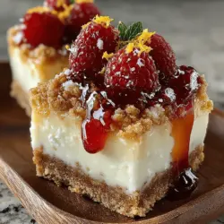 As the warm months approach, the desire for refreshing desserts becomes more pronounced. No-bake desserts have surged in popularity thanks to their ease of preparation and the delightful, chilled satisfaction they provide. These treats are perfect for summer gatherings, picnics, or simply as a sweet reward after a long day. Among the myriad of no-bake recipes, the Zesty No-Bake Lemon Raspberry Bliss Bars stand out as a vibrant and delicious option. With their bright flavors, these bars perfectly balance the tartness of fresh lemons with the sweetness of ripe raspberries, making them an ideal indulgence for any occasion.