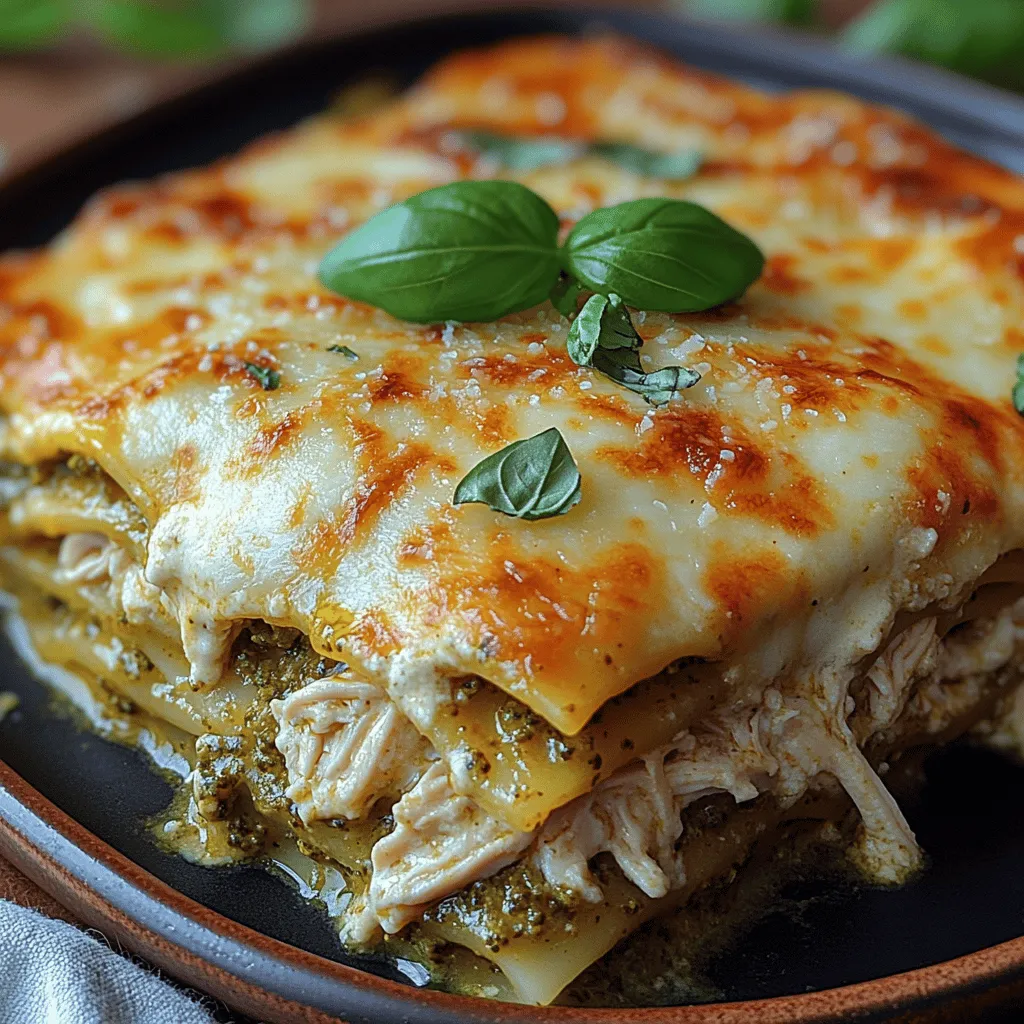 Lasagna is a dish that holds a special place in the hearts of many, celebrated for its comforting layers of pasta, rich sauces, and mouthwatering fillings. Traditionally, this Italian classic features a harmonious blend of meat, cheese, and tomato sauce. However, the culinary world is brimming with creativity, inspiring chefs and home cooks alike to reimagine this beloved dish. One delightful iteration is the Creamy Pesto Chicken Lasagna, which elevates the classic recipe with the vibrant flavors of basil pesto and tender chicken. This version not only offers an indulgent experience but also introduces a fresh twist that is sure to captivate your taste buds.