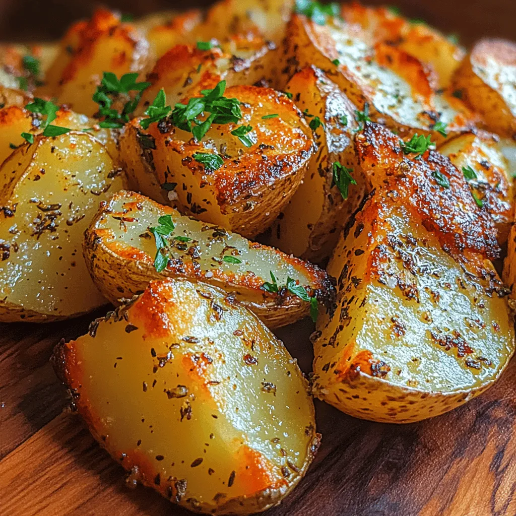 Crispy herb roasted potato wedges are a delicious and satisfying side dish that can elevate any meal. With their golden-brown exterior and soft, fluffy interior, these wedges are the perfect combination of texture and flavor. Whether served alongside a juicy grilled steak, as a companion to a fresh salad, or enjoyed on their own as a snack, they are a versatile culinary delight that can fit seamlessly into any dining occasion.