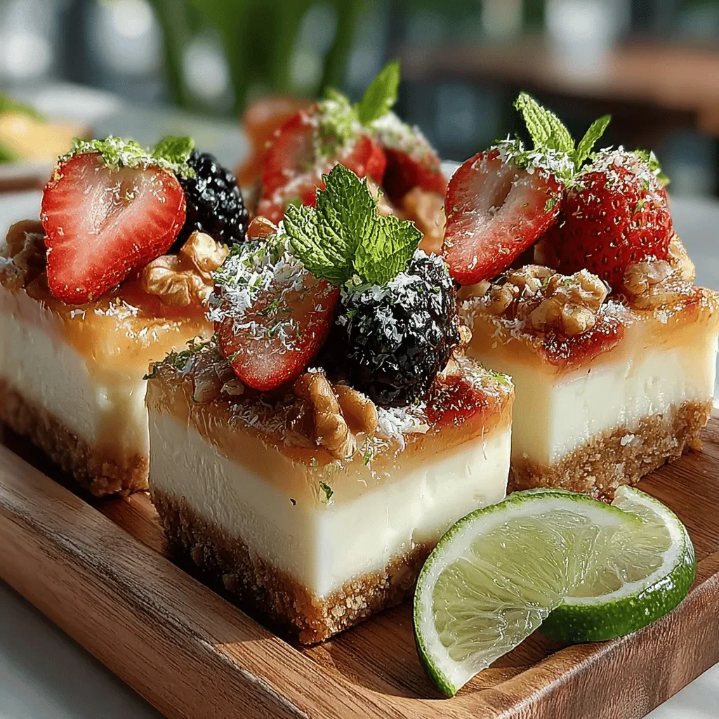 As the temperatures rise and summer days beckon for refreshment, frozen desserts emerge as a delightful solution to quench your thirst and satisfy your sweet tooth. Among the myriad of options available, few can rival the invigorating charm of the Tropical Paradise Frozen Coconut Berry Squares. This recipe encapsulates the essence of a sun-soaked getaway, combining luscious tropical flavors with the simplicity of homemade delights. Whether you're hosting a summer gathering or simply treating yourself to a well-deserved indulgence, these frozen squares are sure to be a hit.