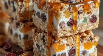 Trail Mix Crunch Bars Recipe