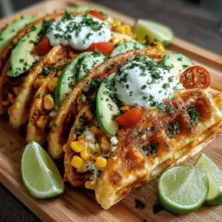 Crispy Sweet Corn & Herb Waffle Tacos
