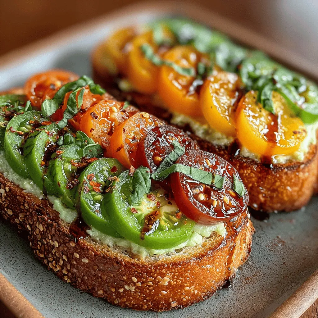 Avocado Bliss Tomato Toast is more than just a trend; it’s a celebration of fresh, vibrant ingredients that come together to create a dish that's perfect for breakfast, brunch, or even a light snack. This delightful toast features creamy, ripe avocados and juicy, flavorful tomatoes, making it a nutritious choice that tantalizes your taste buds. As the culinary world embraces the health benefits of plant-based foods, this recipe stands out by combining the creamy texture of avocado with the refreshing crunch of tomatoes, resulting in a dish that is both satisfying and nourishing.