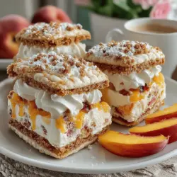 Before diving into the delightful world of Peachy Dream Ice Cream Sandwiches, it’s crucial to prepare your workspace properly. Preheating the oven to 350°F (175°C) is an essential step that ensures your cookies bake evenly and achieve the perfect golden-brown hue. An adequately preheated oven helps the cookies rise correctly, creating a chewy center with a slightly crisp outer edge.