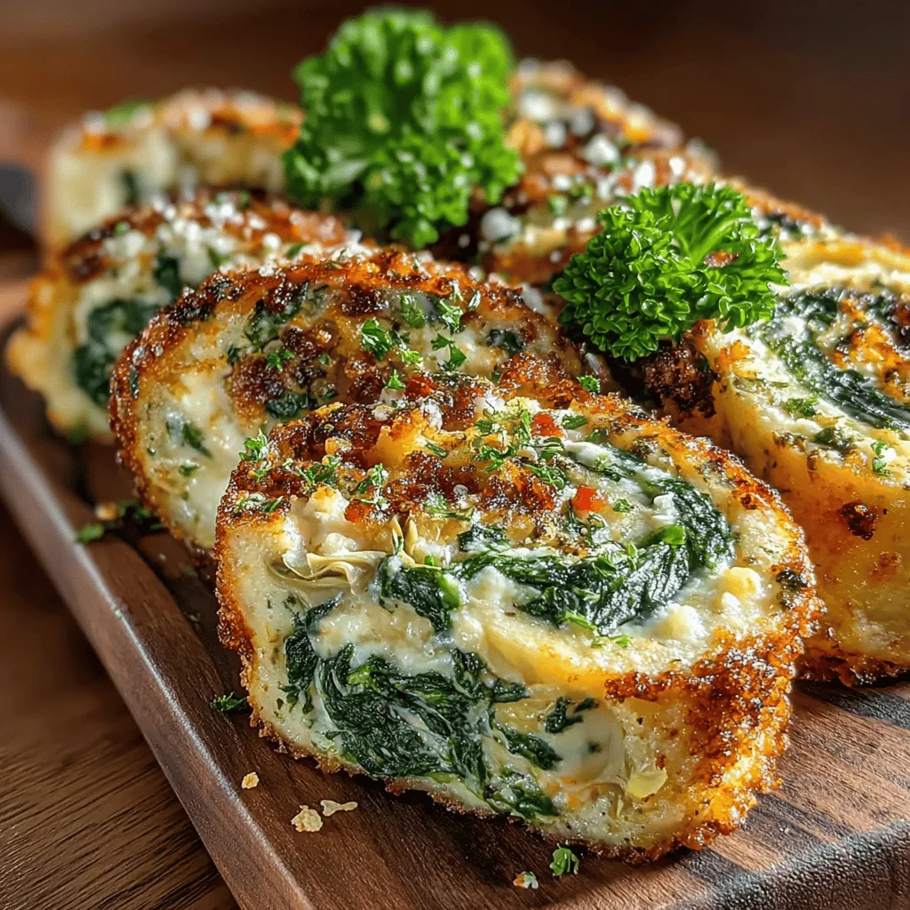In the realm of appetizers, few dishes can rival the charm and appeal of Spinach Artichoke Pinwheels. This delightful recipe marries the rich, earthy flavors of fresh spinach and artichokes with a creamy cheese blend, resulting in an irresistible treat that is perfect for any occasion. Whether you are hosting a lively gathering, enjoying a picnic in the park, or simply looking to elevate a cozy night in, these pinwheels serve as a versatile and crowd-pleasing option. With a preparation time of just 20 minutes and a total time of 50 minutes, making these pinwheels is as easy as it is enjoyable.