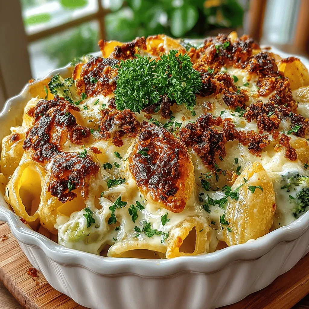 In the realm of comforting, hearty dishes, the Creamy Broccoli Almondine Pasta Bake stands out as a delightful choice for families and gatherings alike. This dish elegantly combines the wholesome goodness of broccoli with the rich creaminess of a homemade sauce, complemented by the nutty crunch of toasted almonds. Not only does this recipe provide a delicious and filling meal, but it also delivers essential nutrients, making it a standout option for both busy weeknights and cozy weekend dinners.