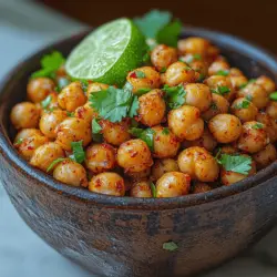 In recent years, roasted chickpeas have emerged as a go-to snack for health-conscious individuals seeking a satisfying crunch without compromising on nutrition. These little legumes are not only delicious but also incredibly versatile, making them perfect for various dietary preferences. One of the standout recipes in the realm of roasted chickpeas is Crunchy Chili Lime Roasted Chickpeas. This snack combines the delightful crunch of perfectly roasted chickpeas with a zesty blend of chili and lime, creating a flavor explosion that is both invigorating and addictive.