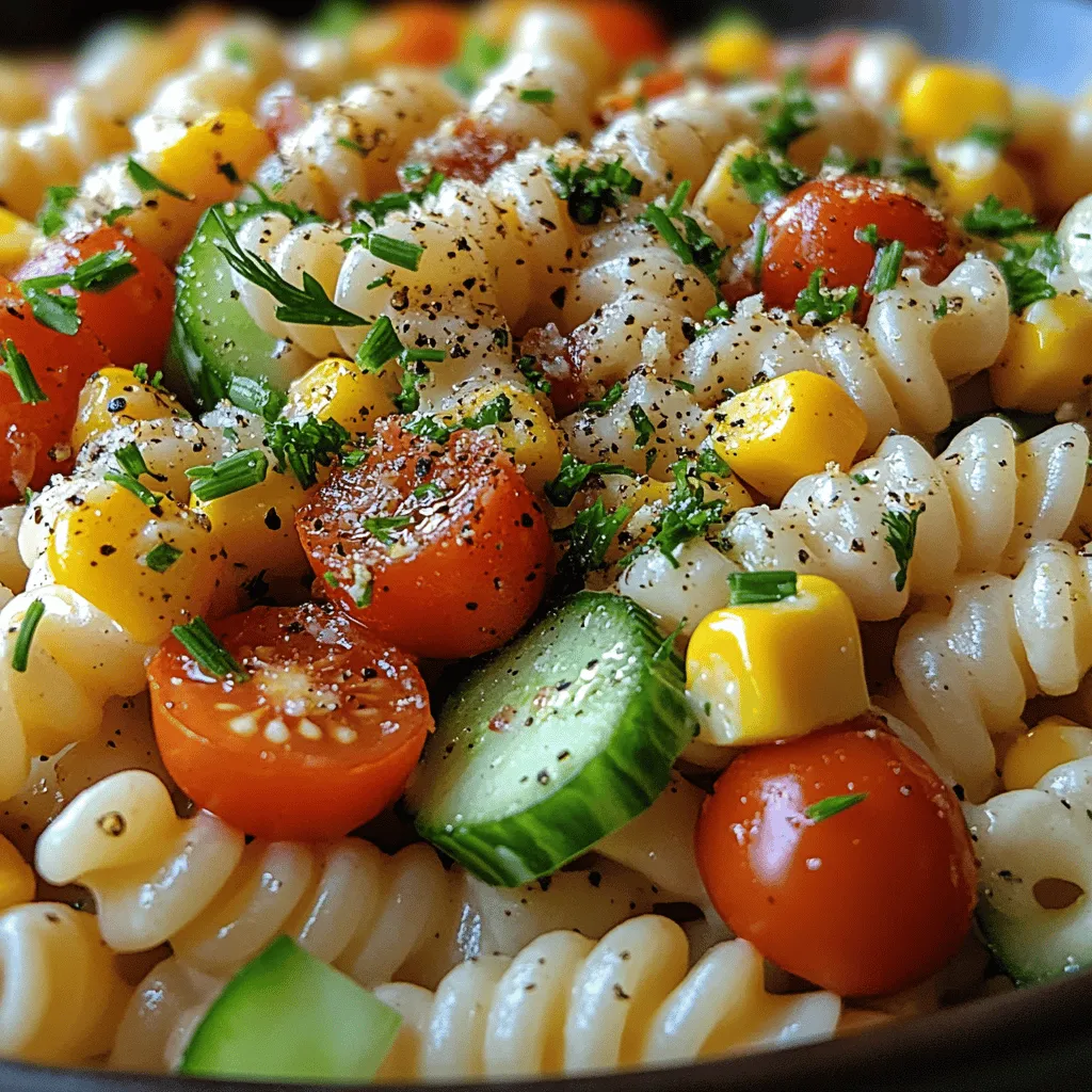 One of the best aspects of Creamy Ranch Pasta Salad is its versatility, especially when it comes to the dressing. While the base ranch dressing provides a creamy, tangy flavor that pairs beautifully with the pasta and vegetables, there are numerous ways to customize it to suit your palate. Here are some tips for tweaking the dressing: