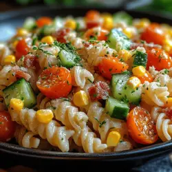 Creamy Ranch Pasta Salad: Step-by-Step Preparation, Serving Suggestions, and Conclusion
