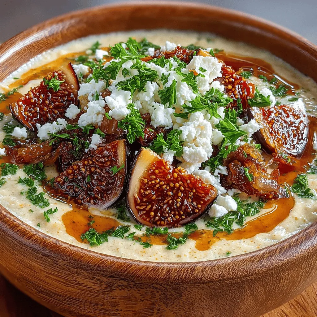 Figs are the star of this dish, and understanding their characteristics can significantly impact the final result. Fresh figs, with their delicate skin and succulent flesh, bring a burst of natural sweetness and a soft texture to the soup. They are often preferred for their vibrant flavor, which can elevate the dish’s overall profile. On the other hand, dried figs offer a more concentrated sweetness and a slightly chewy texture, which can add depth to the soup. When preparing Creamy Fig Jam Soup, opting for fresh figs can yield a more luscious result, while dried figs can provide a rich, caramelized flavor that some may find appealing.