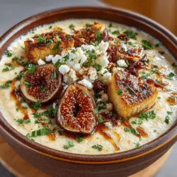 Figs are the star of this dish, and understanding their characteristics can significantly impact the final result. Fresh figs, with their delicate skin and succulent flesh, bring a burst of natural sweetness and a soft texture to the soup. They are often preferred for their vibrant flavor, which can elevate the dish’s overall profile. On the other hand, dried figs offer a more concentrated sweetness and a slightly chewy texture, which can add depth to the soup. When preparing Creamy Fig Jam Soup, opting for fresh figs can yield a more luscious result, while dried figs can provide a rich, caramelized flavor that some may find appealing.