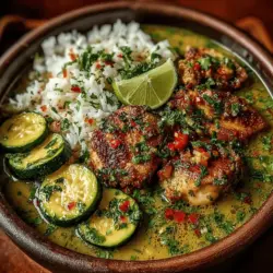 Zucchini Chicken Curry Bowls: A Flavorful Journey