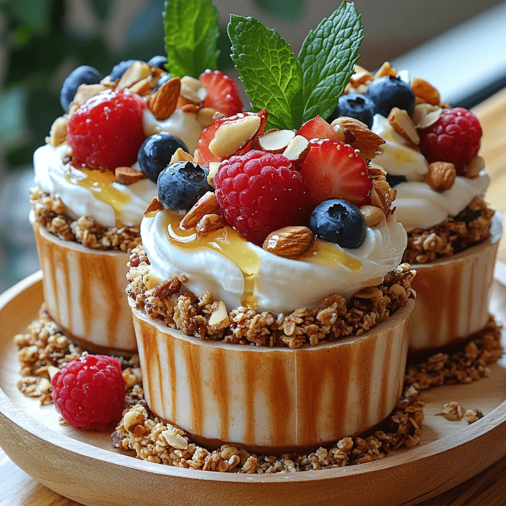 In the realm of desserts, finding a balance between indulgence and health can often feel like an uphill battle. However, the Froyo Bliss: Granola Cheesecake Cups emerge as a delightful solution that can satisfy your sweet tooth while still being mindful of nutritional benefits. This dessert offers a creamy texture paired with the crunch of granola, making it not only a feast for the taste buds but also a visually appealing treat that can enchant both kids and adults alike.