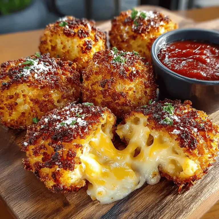 Mac and cheese is a dish that transcends generations, bringing warmth and comfort to dinner tables across the globe. The Crunchy Delight Air Fryer Mac and Cheese Balls take this beloved classic to a new level, combining the creamy, cheesy goodness of traditional mac and cheese with a crispy exterior achieved with the air fryer. This innovative recipe captures the essence of comfort food while offering a healthier cooking method that is quickly gaining traction in home kitchens.