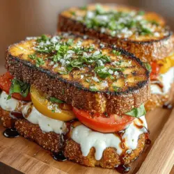 Eggplant Caprese Grilled Sandwich: A Delicious Vegetarian Delight