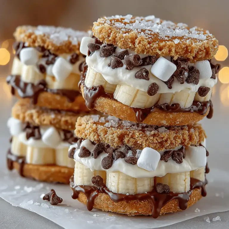 As the temperatures rise and the sun shines brighter, the allure of frozen treats becomes almost irresistible. From ice creams to sorbets, there’s a refreshing joy in indulging in something cool. Among the plethora of options, Frozen Yogurt Banana S’mores Bites emerge as a standout choice that marries flavor, nutrition, and fun, making them an ideal dessert for warm weather gatherings, family activities, or a simple snack at home. This recipe not only caters to your sweet tooth but also embraces healthier eating habits, proving that you can enjoy delicious treats without compromising on nutrition.