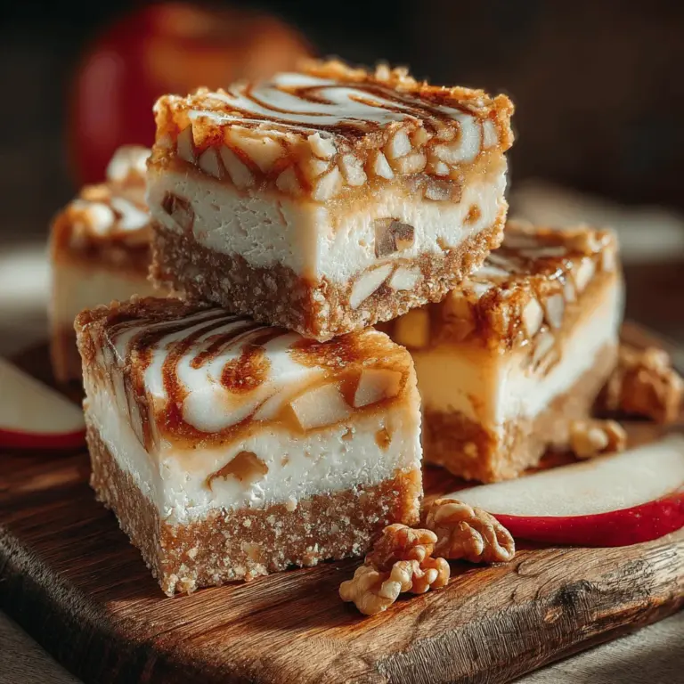 In today’s fast-paced world, the importance of healthy snacking cannot be overstated. With the rise in awareness about nutrition, many are making conscious choices to incorporate wholesome ingredients into their diets. One excellent option that stands out in the realm of healthy snacking is the Cinnamon-Swirled Oatmeal Apple Snack Squares. This delightful recipe merges the sweet, comforting flavors of apple and cinnamon into a nutritious treat, making it an ideal choice for breakfast, a midday snack, or even a light dessert.