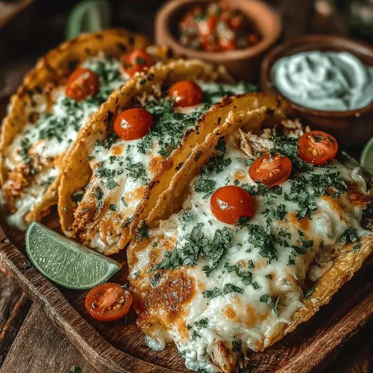 Exploring the fusion of flavors can lead to delightful culinary discoveries, and one such creation is the Green Chili Chicken Pasta Tacos. This unique dish marries the comforting elements of pasta with the traditional appeal of tacos, resulting in a meal that’s both satisfying and easy to prepare. Perfect for family dinners or casual gatherings, this recipe combines tender chicken, zesty green chilies, and a medley of toppings nestled in warm corn tortillas.