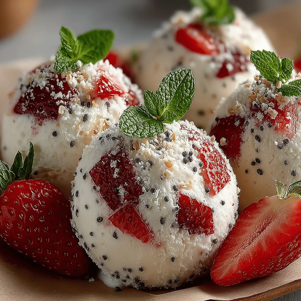 Frozen yogurt has emerged as one of the most popular healthy dessert options, especially among health-conscious individuals seeking a delightful alternative to traditional ice cream. With its creamy texture and tangy flavor profile, frozen yogurt stands out not just as a sweet indulgence but also as a canvas for endless flavor combinations. One such delightful creation is the Strawberry Poppyseed Frozen Yogurt Coins, a treat that combines the sweetness of ripe strawberries with the unique crunch of poppy seeds, delivering a refreshing burst of flavor in every bite.