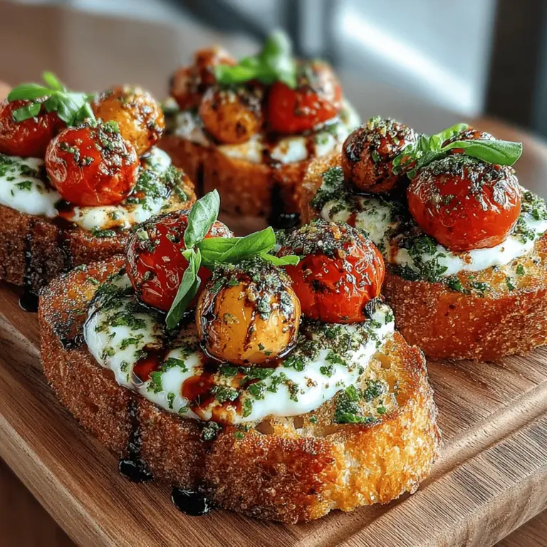 Appetizers hold a special place in culinary traditions around the world, serving as the perfect introduction to a meal or a delightful accompaniment at gatherings. Simple yet delicious, these small bites can make a significant impact on your dining experience, transforming a casual get-together into a memorable occasion. Among the myriad of appetizer options, the Melty Mini Mozzarella & Tomato Baguette Bites stand out as a delectable choice that combines ease of preparation with a burst of flavor, making them ideal for parties, family dinners, or even a cozy night in.