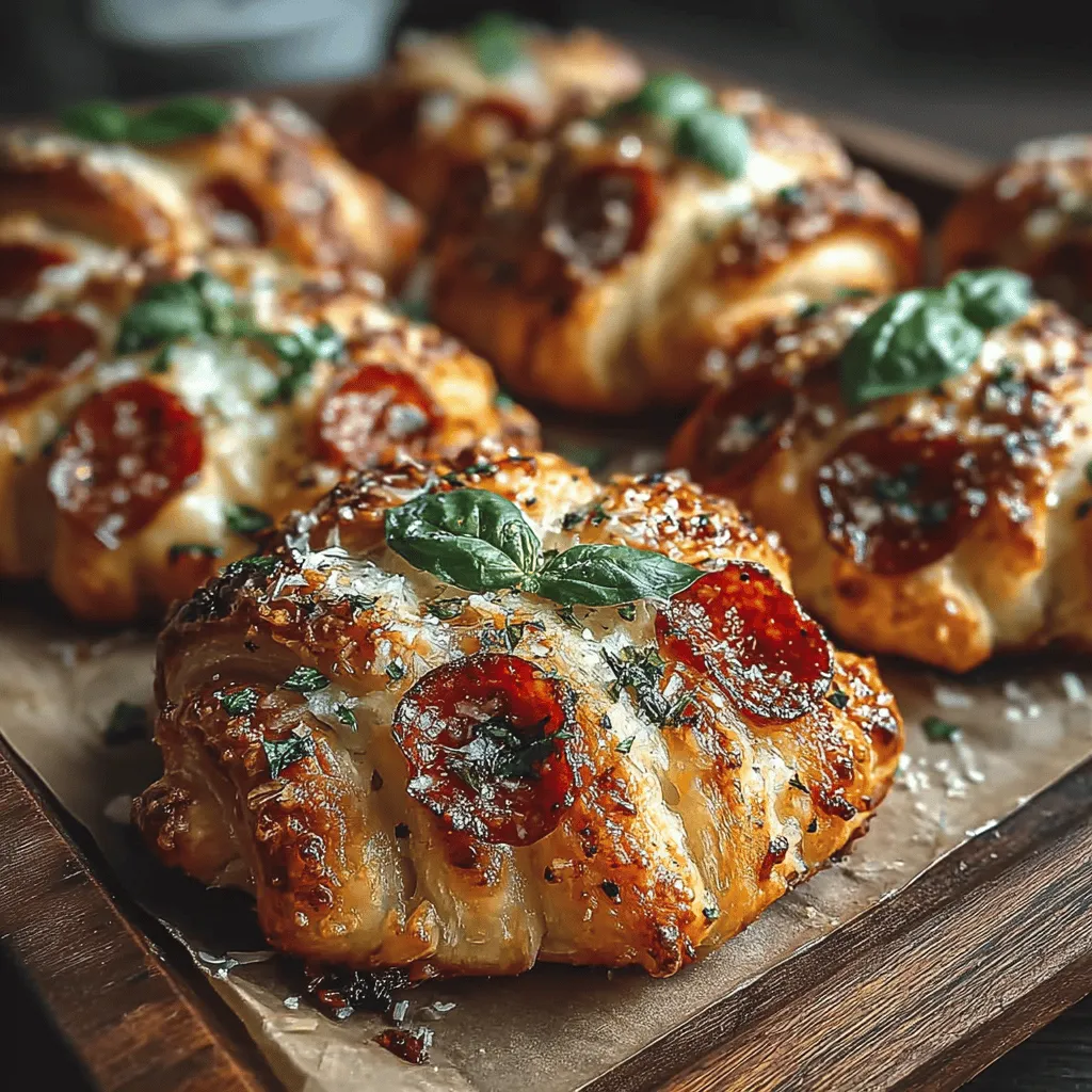 When preparing to make Mini Pepperoni Pizza Crescent Bites, a little organization can go a long way. Begin by gathering all your ingredients and equipment before you start. Here’s a streamlined approach: