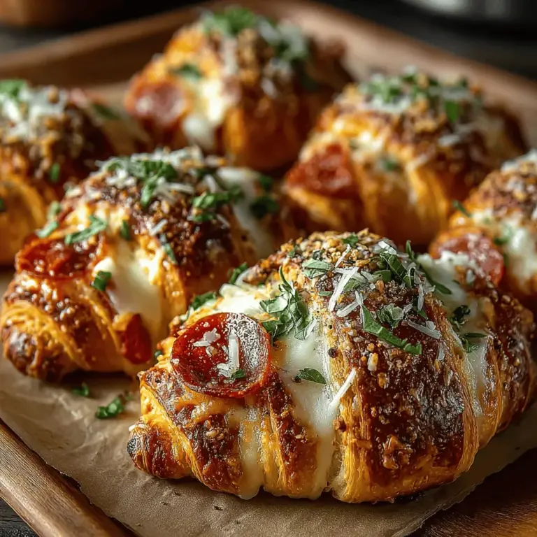 When preparing to make Mini Pepperoni Pizza Crescent Bites, a little organization can go a long way. Begin by gathering all your ingredients and equipment before you start. Here’s a streamlined approach: