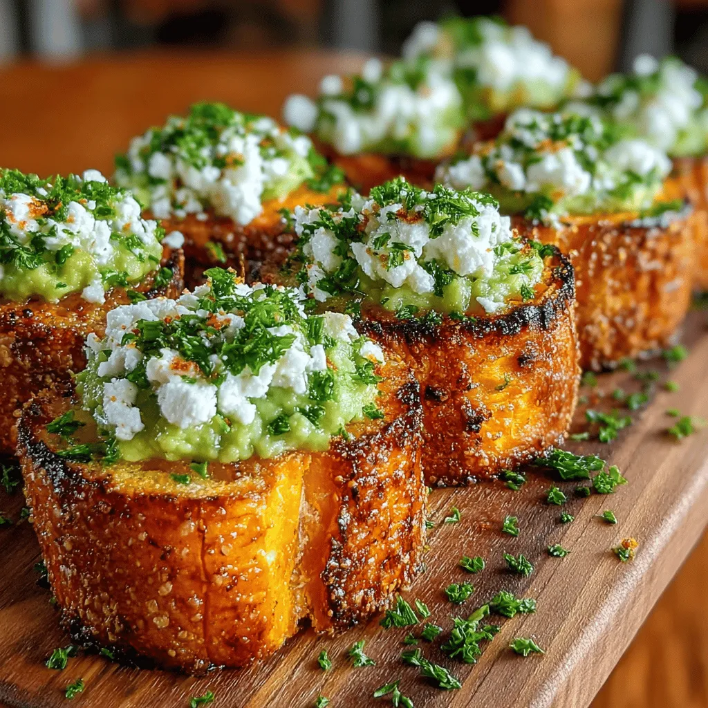 Sweet Potato Toast Delight