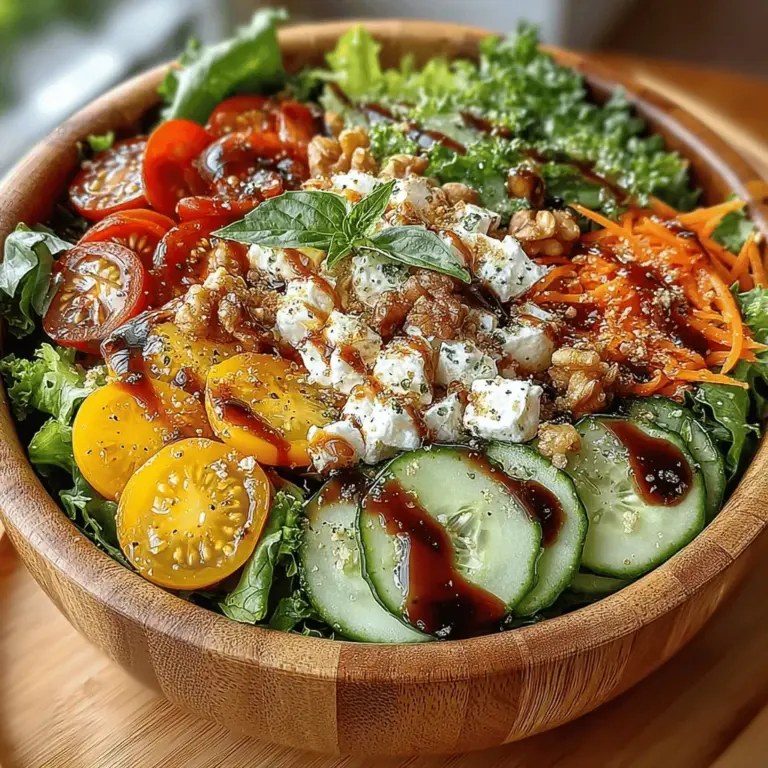 In recent years, the salad bowl concept has taken the culinary world by storm, emerging as a favored choice for health-conscious individuals and food enthusiasts alike. Combining vibrant ingredients in a single, visually appealing dish, salad bowls not only offer a variety of flavors and textures but also provide a canvas for creativity in meal preparation. The Delightful Fig Jam Salad Bowl stands out in this category, marrying the sweetness of fig jam with a medley of fresh ingredients, resulting in a harmonious blend that satisfies both the palate and nutritional needs.