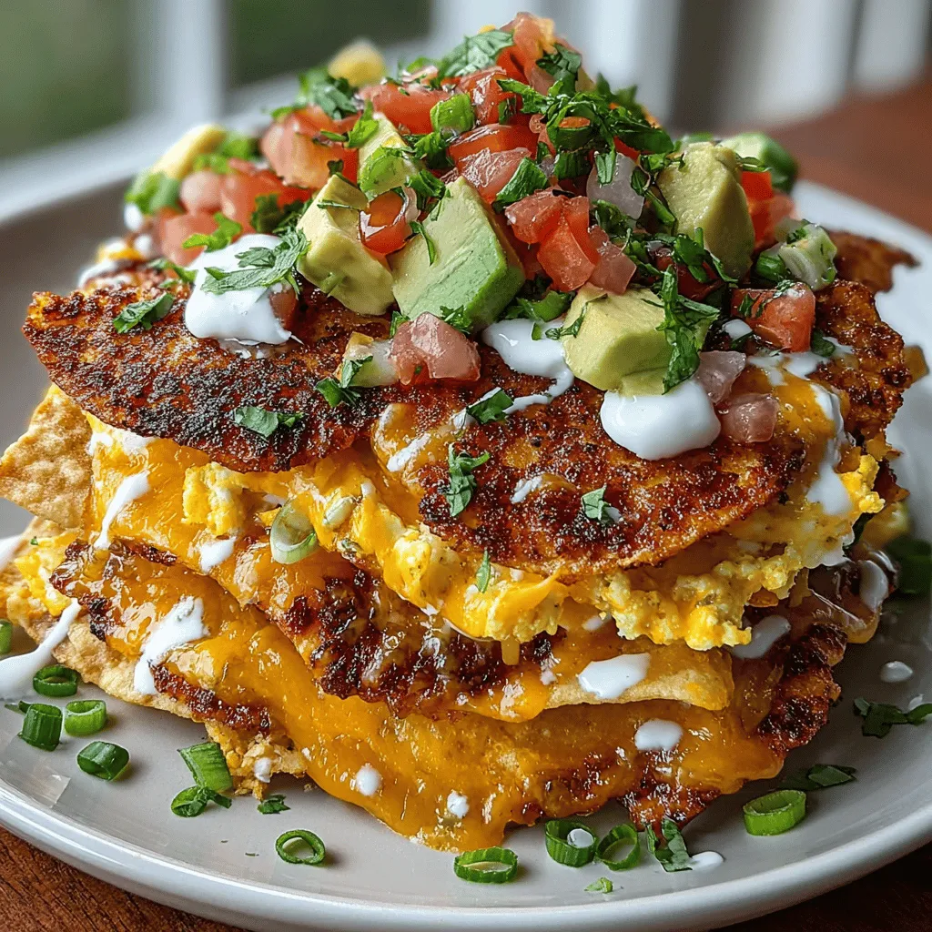 If you think nachos are confined to the realm of savory snacks and late-night cravings, think again. Breakfast Nachos with Hatch Chili is a delightful culinary innovation that combines the familiar comforts of traditional nachos with the heartiness of breakfast fare. This dish is not only visually appealing but also packed with flavor, making it an excellent choice for a leisurely morning meal or a festive brunch gathering. With a crunchy base of tortilla chips topped with a medley of melted cheeses, eggs, and the distinctive kick of Hatch chilies, breakfast nachos elevate the morning routine into a celebration of taste.