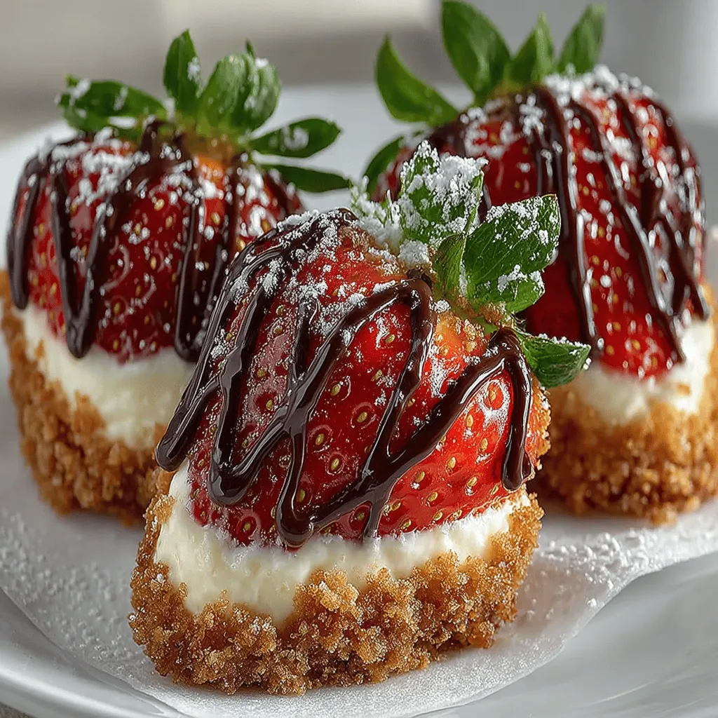 If you're in search of a dessert that perfectly marries indulgence and freshness, look no further than Frozen Cheesecake Stuffed Strawberries. This delightful treat offers a unique twist on traditional cheesecake, encapsulating the creamy richness of cheesecake within the natural sweetness and tartness of fresh strawberries. The result is a refreshing dessert that's not only visually appealing but also incredibly satisfying to eat.