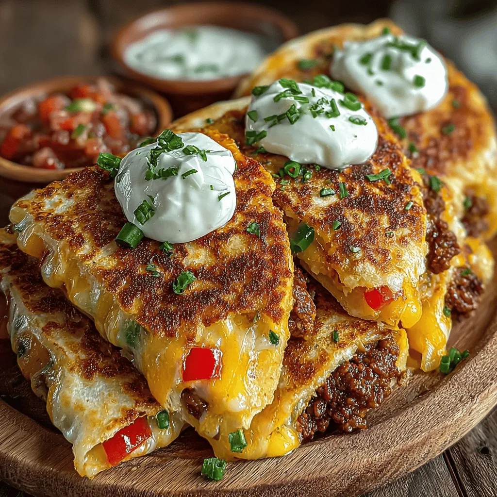 Quesadillas have carved out a cherished place in the hearts and kitchens of food lovers globally. Their versatility makes them a go-to option for quick meals, snacks, and appetizers alike. Whether enjoyed as a casual dinner or a party starter, quesadillas offer endless possibilities for flavor combinations and pairings. Today, we are excited to introduce you to Spicy Bite-Sized Chili Quesadillas—an enticing twist on the classic dish that brings a burst of heat and flavor in every bite.