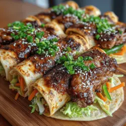 Savory Mini Chicken Teriyaki Wrap Pockets
