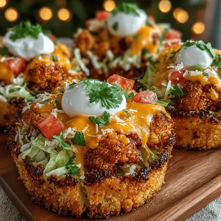In recent years, the culinary world has witnessed a significant shift towards plant-based recipes, driven by a growing awareness of health, sustainability, and flavor. More individuals are exploring meat-free options that not only satisfy their taste buds but also align with their dietary preferences. Among the myriad of plant-based offerings, one standout recipe that has captured attention is the Spicy Mini Buffalo Cauliflower Taco Cups. This fun and flavorful appetizer marries the spiciness of buffalo sauce with the wholesome goodness of cauliflower, creating a dish that is both exciting and nourishing.