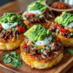 Breakfast has long been hailed as the most important meal of the day, and for good reason. A great breakfast sets the tone for the day, providing the energy and nutrients needed to tackle whatever lies ahead. Among the vast array of breakfast options, the versatility of tacos stands out. From breakfast burritos to breakfast tacos, these handheld delights can be filled with a myriad of ingredients, making them endlessly customizable. Enter the Mini Taco Breakfast Hash Stacks—an innovative dish that marries the beloved elements of a hearty breakfast with the playful concept of taco stacking.