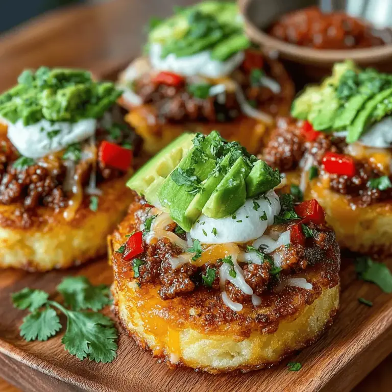 Breakfast has long been hailed as the most important meal of the day, and for good reason. A great breakfast sets the tone for the day, providing the energy and nutrients needed to tackle whatever lies ahead. Among the vast array of breakfast options, the versatility of tacos stands out. From breakfast burritos to breakfast tacos, these handheld delights can be filled with a myriad of ingredients, making them endlessly customizable. Enter the Mini Taco Breakfast Hash Stacks—an innovative dish that marries the beloved elements of a hearty breakfast with the playful concept of taco stacking.