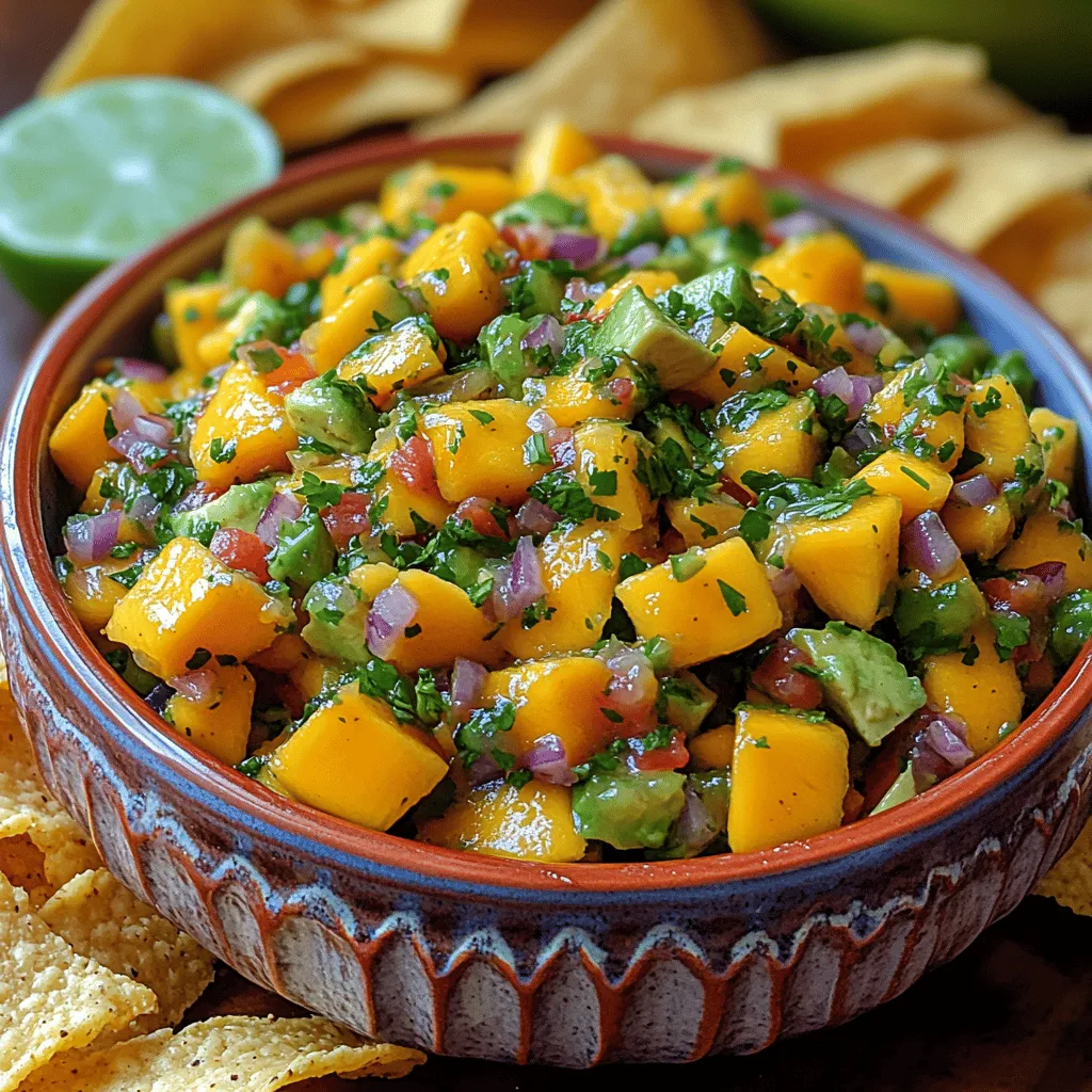 In the world of culinary delights, few dishes can evoke the vibrant and refreshing flavors of the tropics quite like a well-crafted salsa. The Tropical Paradise Mango Avocado Salsa is a perfect example, combining the sweetness of ripe mangoes with the creamy richness of avocados. This salsa not only tantalizes your taste buds but also brings a burst of color to your table, making it an ideal addition for summer gatherings, casual get-togethers, or simply as a delightful snack to enjoy at home.