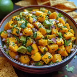 In the world of culinary delights, few dishes can evoke the vibrant and refreshing flavors of the tropics quite like a well-crafted salsa. The Tropical Paradise Mango Avocado Salsa is a perfect example, combining the sweetness of ripe mangoes with the creamy richness of avocados. This salsa not only tantalizes your taste buds but also brings a burst of color to your table, making it an ideal addition for summer gatherings, casual get-togethers, or simply as a delightful snack to enjoy at home.