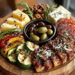 Before diving into creating your herb-infused roasted charcuterie board, the first step is to prepare your oven and ingredients. Preheat your oven to 425°F (220°C). This temperature is ideal for roasting vegetables, ensuring they become tender and caramelized while keeping their flavors intact.