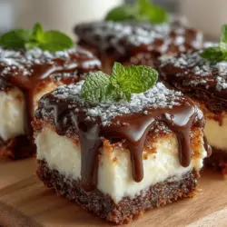 The delightful union of creamy yogurt, rich chocolate, and refreshing mint makes for a perfect treat that caters to both indulgence and health. Welcome to the world of Minty Choco Bliss Yogurt Wedges, a simple yet satisfying dessert that not only captures the essence of indulgence but does so without the guilt often associated with sweets. This recipe is a celebration of flavors and textures—creamy, crunchy, and oh-so-refreshing, making it an excellent choice for any occasion.