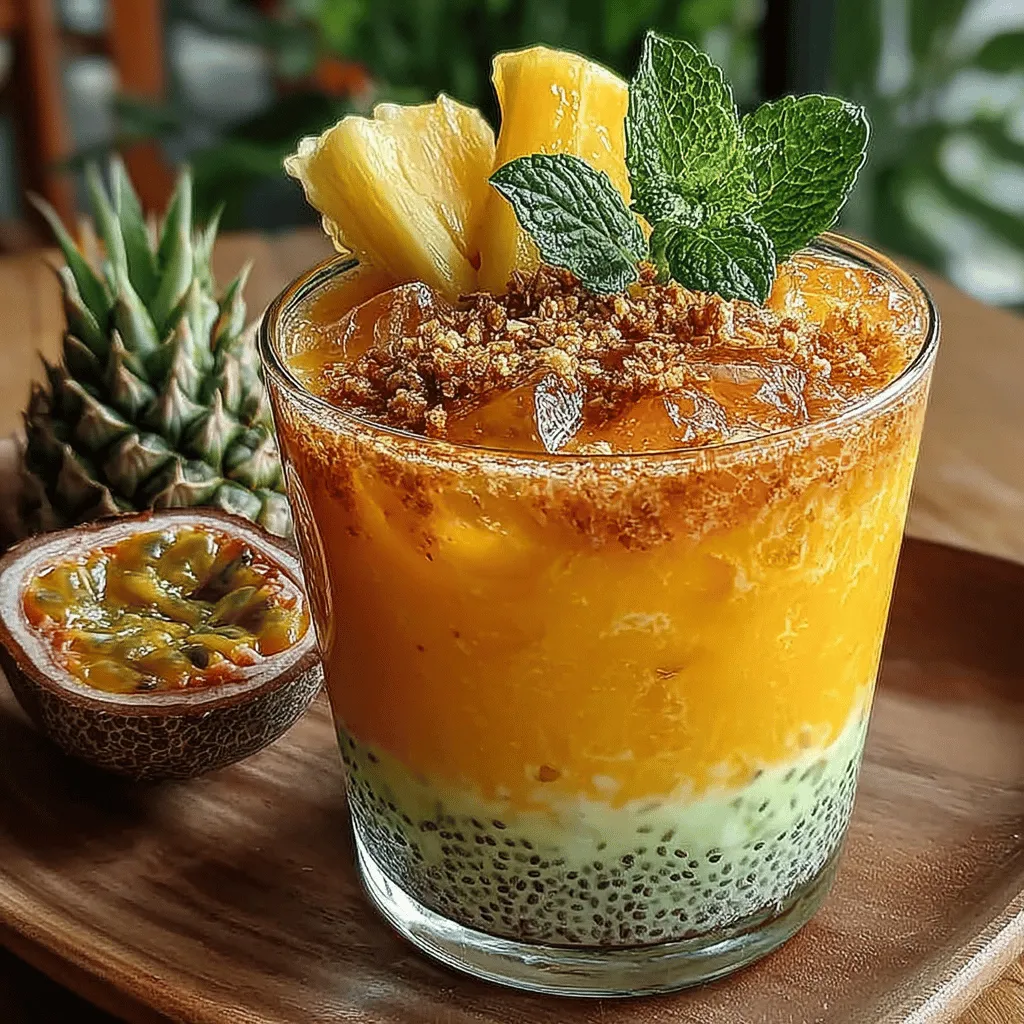 In recent years, smoothies have surged in popularity as a go-to choice for health-conscious individuals looking for quick and nutritious meals. Packed with vitamins, minerals, and antioxidants, smoothies offer a versatile way to incorporate fresh fruits, vegetables, and superfoods into your diet. Among the myriad of smoothie recipes available, the Tropical Chia Coconut Smoothie stands out as a delicious and healthful option that transports your taste buds to a sun-soaked paradise. This vibrant blend combines the creamy richness of coconut milk with the refreshing flavors of tropical fruits, making it a delightful way to start your day or a perfect afternoon pick-me-up.