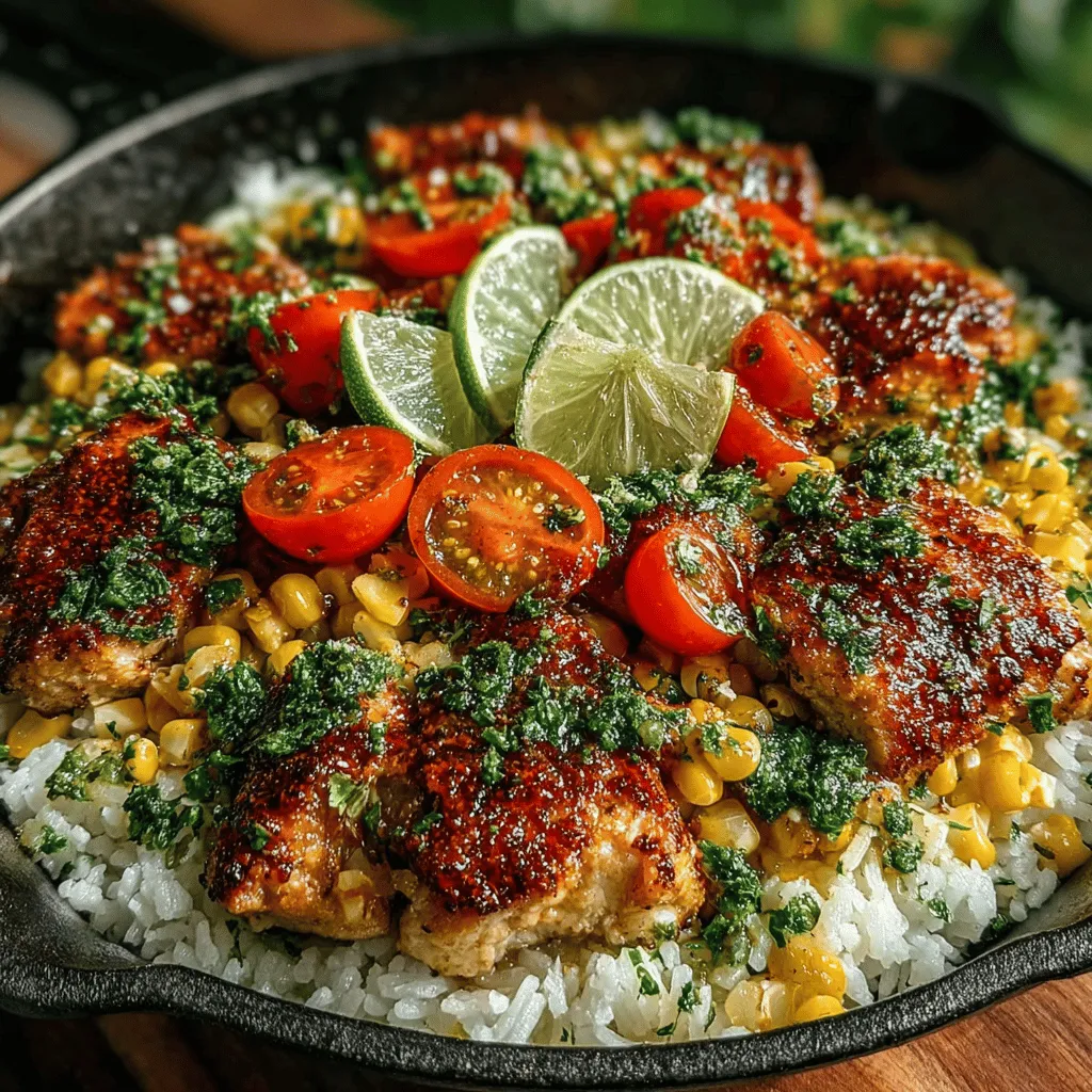 If you're searching for a recipe that perfectly balances bold flavors and comforting satisfaction, look no further than Spicy Hatch Chili Chicken and Rice Skillet. This one-pan wonder brings together juicy chicken thighs, aromatic spices, and the distinctive heat of Hatch green chiles, creating a dish that is both easy to prepare and irresistibly delicious. The combination of tender chicken and fluffy rice, infused with the vibrant flavors of the Southwest, guarantees a satisfying meal that is perfect for busy weeknights or casual gatherings.