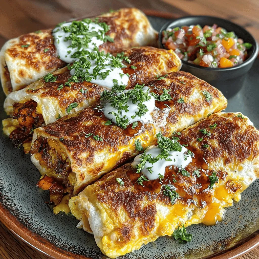 Sweet potato egg and cheese burritos are a delightful fusion of flavors and textures that offer a satisfying meal any time of day. Combining the creamy richness of eggs and cheese with the natural sweetness and earthiness of sweet potatoes creates a dish that is not only delicious but also nutritious. These burritos are perfect for breakfast, lunch, or dinner, making them a versatile addition to your meal rotation.