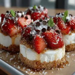 When the heat of summer makes its presence known, there's nothing quite like a cool, refreshing treat to lift your spirits. Frozen yogurt strawberry cookie clusters are an ideal solution, marrying the vibrant taste of fresh strawberries with the creamy richness of Greek yogurt. This delightful dessert is not only a feast for the taste buds but also a healthier alternative to traditional ice creams and desserts, making it perfect for warm days, parties, or even as a guilt-free snack.