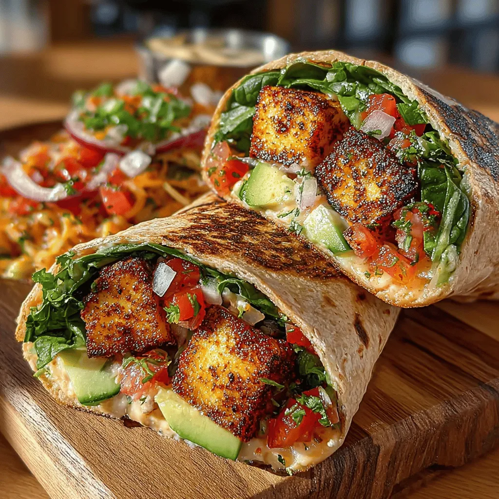 Tofu is a versatile ingredient that can absorb the flavors of any marinade you use, but its texture plays a crucial role in the success of your dish. Pressing tofu is essential for achieving the right consistency, especially when preparing your Garlic Herb Air Fryer Tofu Wraps. By removing excess moisture, you ensure that the tofu can adequately soak up the marinade.
