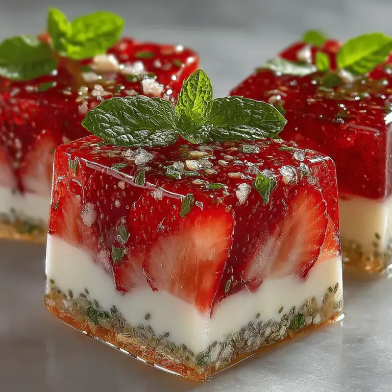As the temperatures rise and the sun shines brighter, the craving for refreshing treats intensifies. Frozen treats become a staple during the warm weather months, providing a cool respite while satisfying our sweet tooth. Among the myriad of options available, the Delightful Frozen Strawberry Chia Yogurt Squares stand out not only for their delightful taste but also for their health benefits. This recipe combines the natural sweetness of strawberries with the nutritional powerhouse of chia seeds, making it an ideal dessert option for health-conscious families and individuals alike.