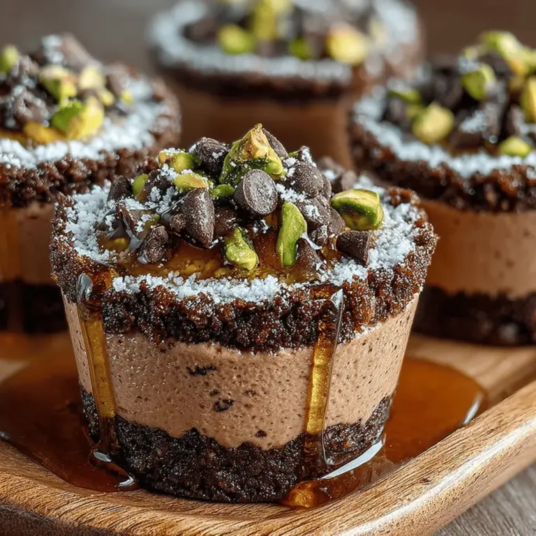 In the realm of frozen treats, finding a balance between indulgence and health can be a delightful challenge. Many of us crave something sweet and refreshing, especially during the warm months or after a strenuous workout, but we often struggle with the guilt that comes from indulging in traditional desserts. Enter Frosty Chocolate Pistachio Yogurt Delights—a mouthwatering frozen dessert that harmoniously combines the rich flavors of chocolate with the satisfying crunch of pistachios, all while leveraging the creamy goodness of Greek yogurt. This delectable treat is not only a feast for the senses but also a guilt-free option for those seeking a healthier lifestyle.